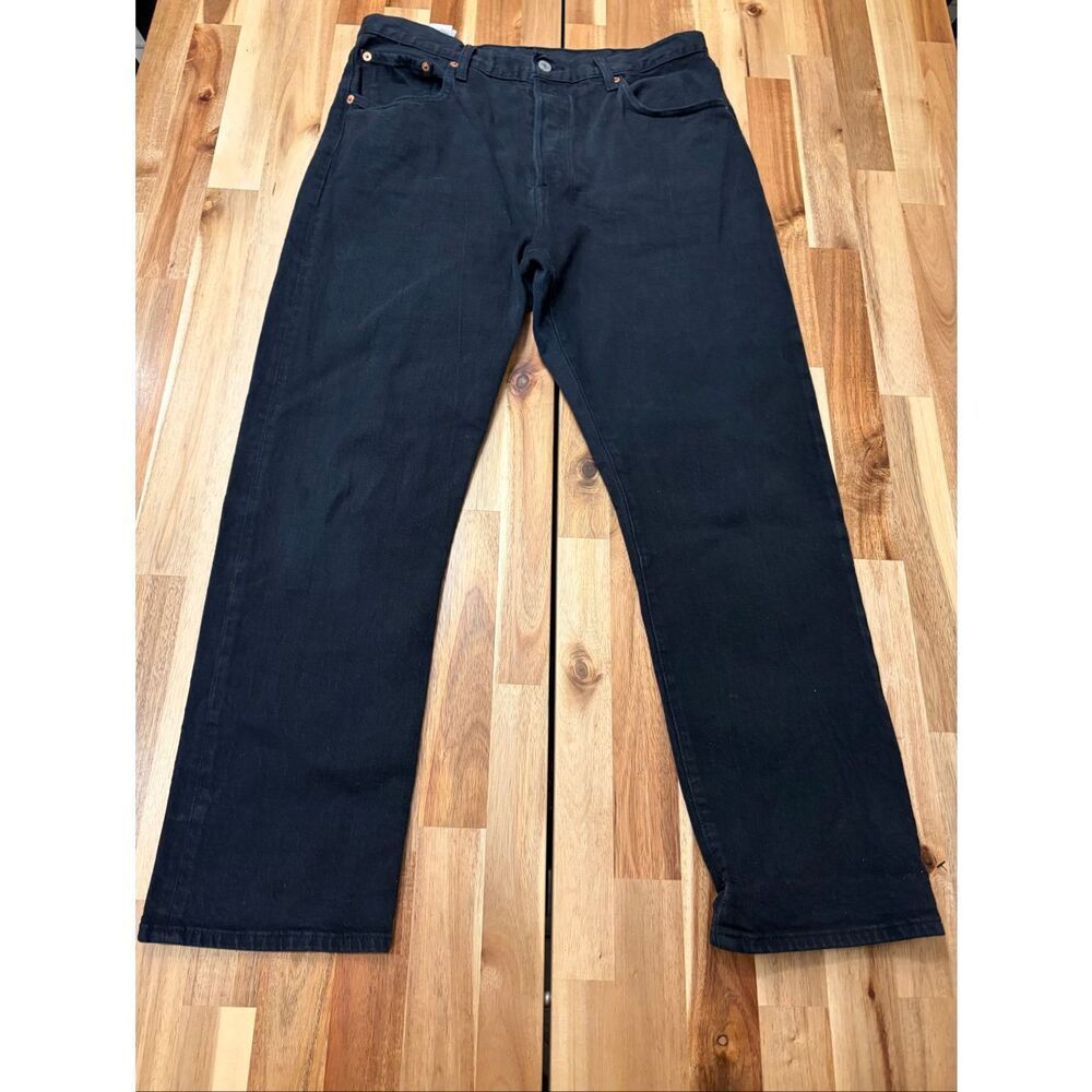 Levi's Women's Premium 501 Jeans High Rise, Black, Capital “E” Tag